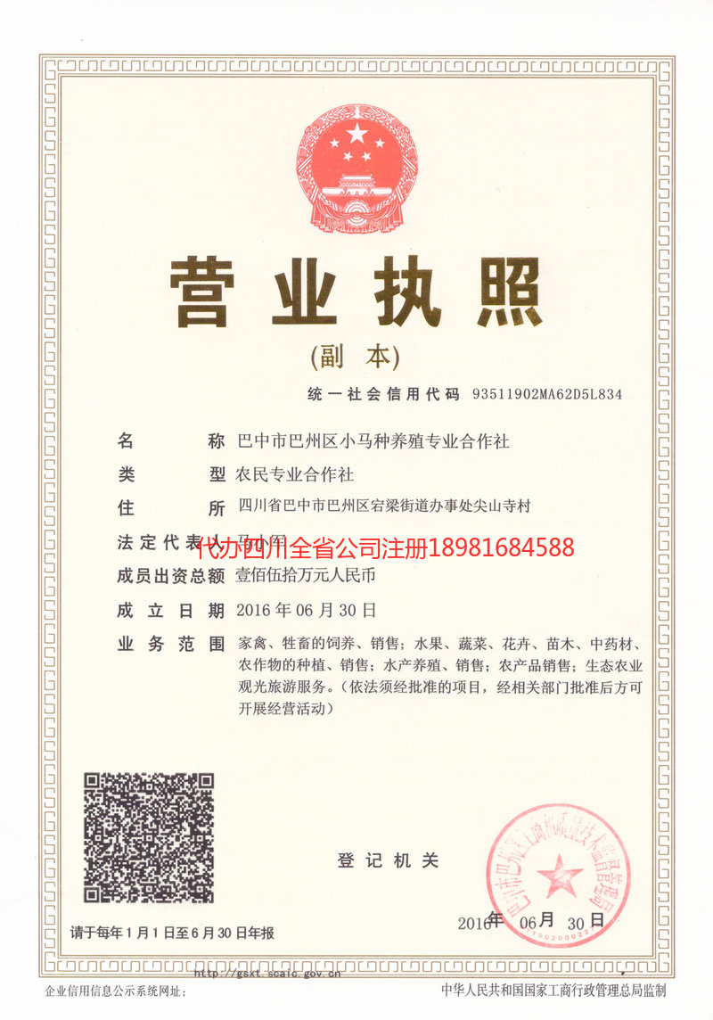 东宁东宁小马种养殖专业合作社